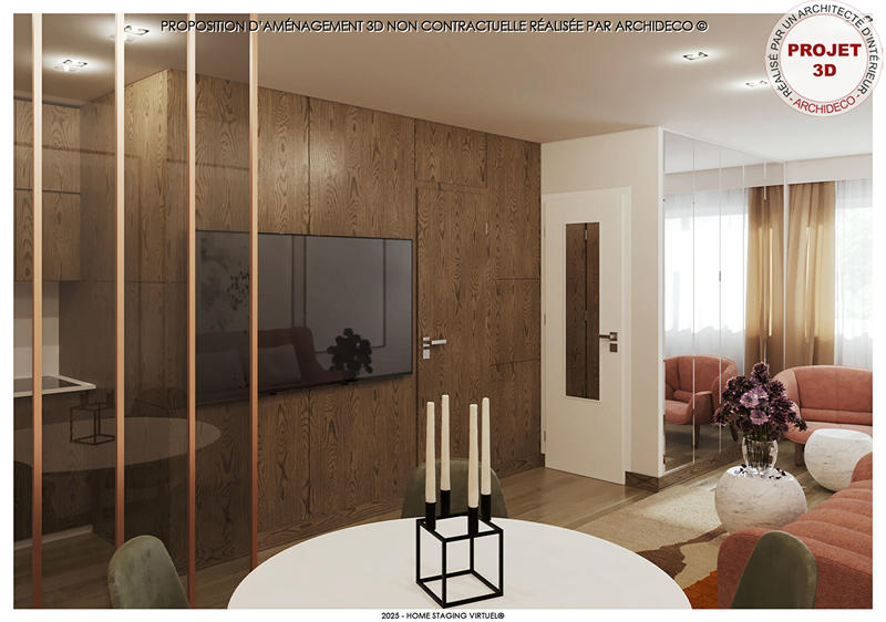 Appartement - 32 m² - 2 pièces