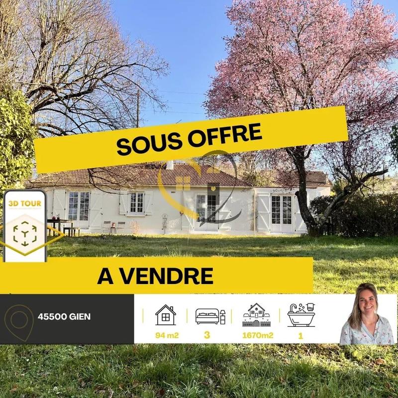 Maison - 94 m² - 4 pièces