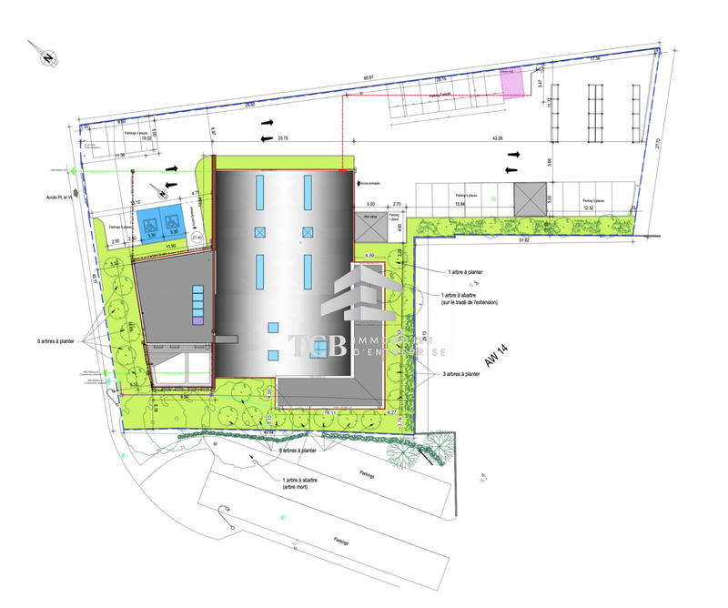 Local d'activités - 1 175 m²