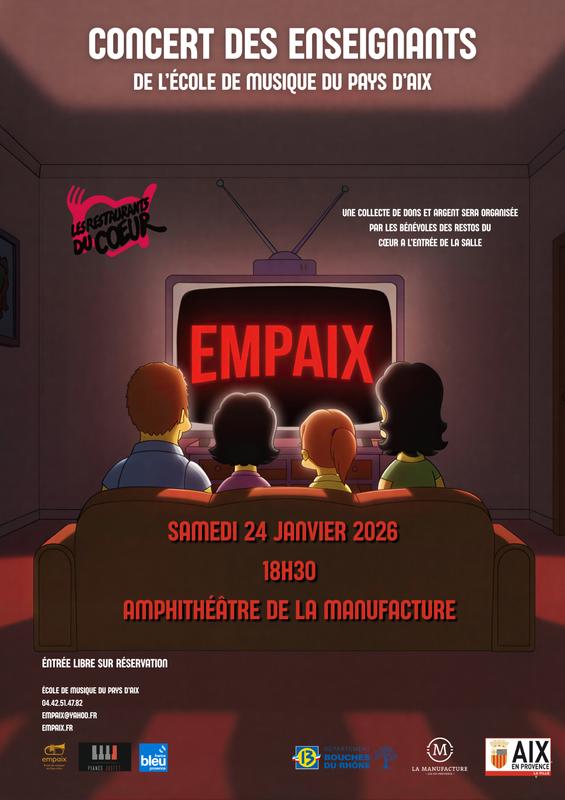 Concert des enseignants de l'Empa en faveur des Restos du Coeur