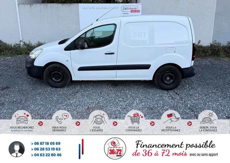 Peugeot Partner 1.6 Bluehdi 100Cv 141000km 1°main*Habillage Bois*Séparation de cabine*Double portes arrière*Ct Révision Kit Distribution Entretien Ok*Véhicule Sous Garantie*100 Points Contrôles*Carte Grise Moitié prix (Véhicule plus 10 ans)*Climatisation*