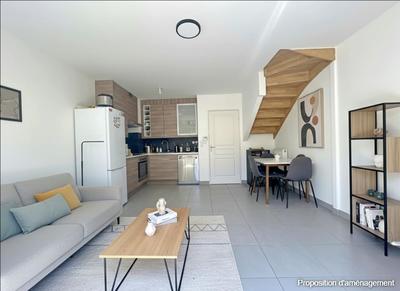 Maison - 55 m² - 3 pièces