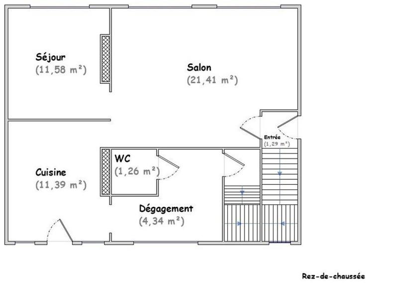 Maison - 105 m² - 5 pièces