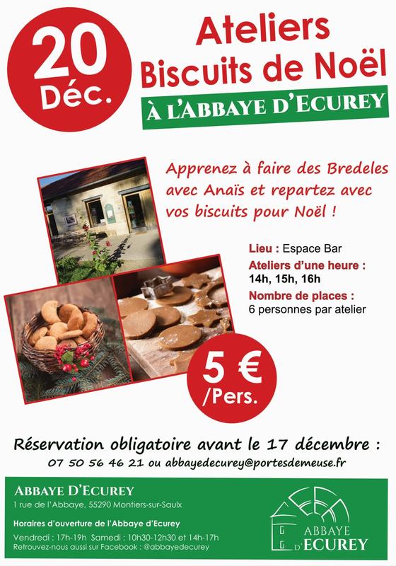 Atelier biscuits de Noël