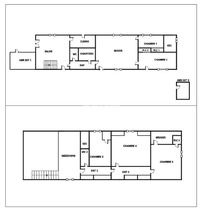 Propriété - 193 m² - 7 pièces