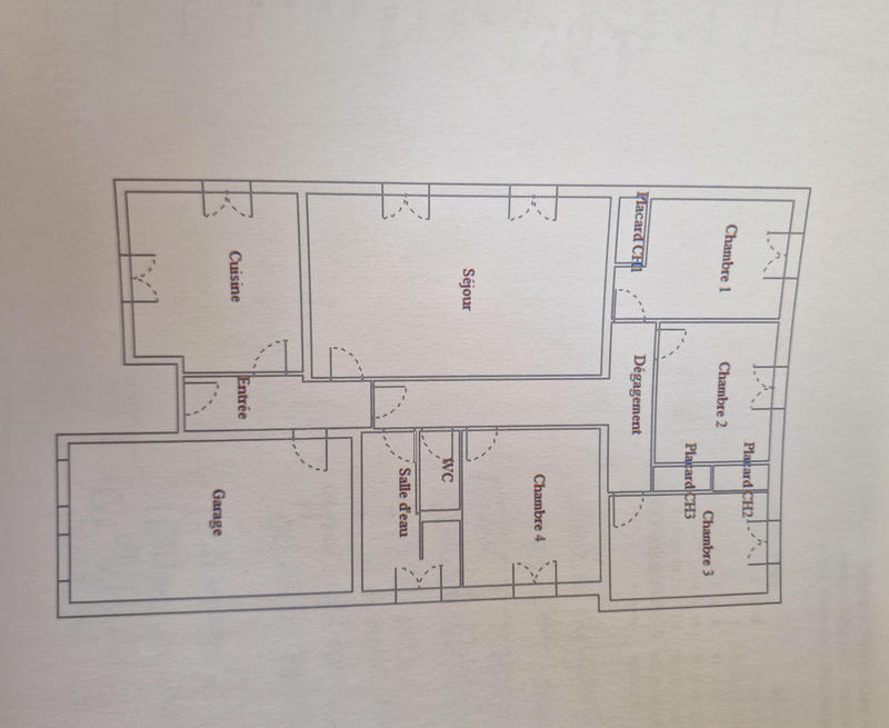 Maison - 102 m² - 5 pièces