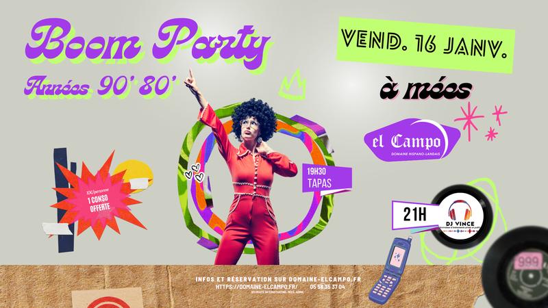 Soirée Années 80’ &amp; 90’