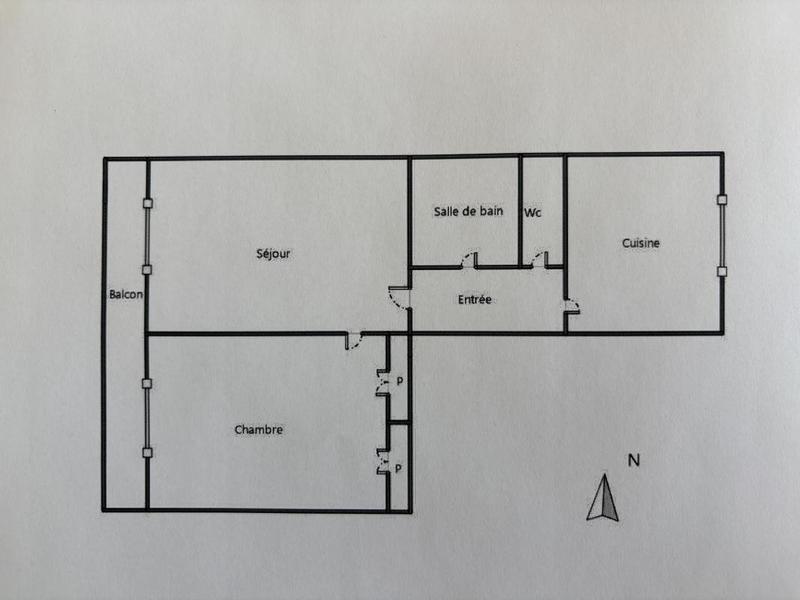 Appartement - 52 m² - 2 pièces