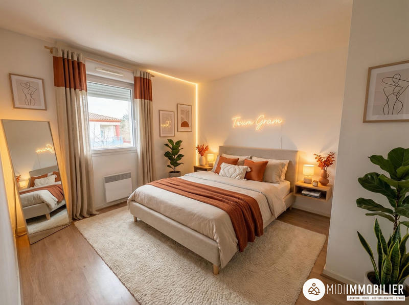 Appartement - 40 m² - 2 pièces