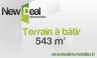 Terrain constructible - 543 m²