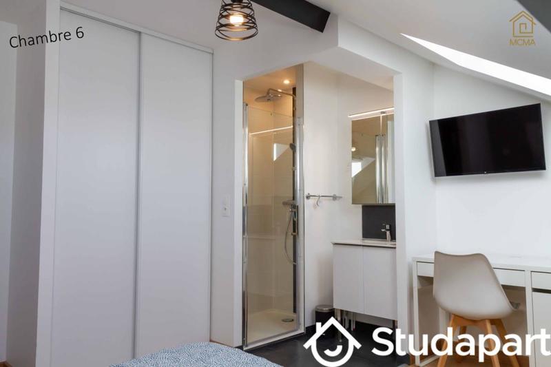 Chambre - 14 m² - 1 pièce