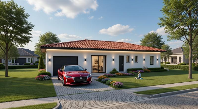 Maison - 100 m² - 5 pièces