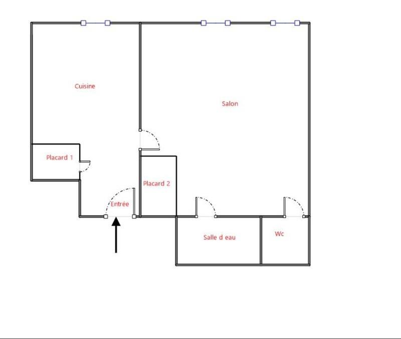 Appartement - 26 m² - 1 pièce