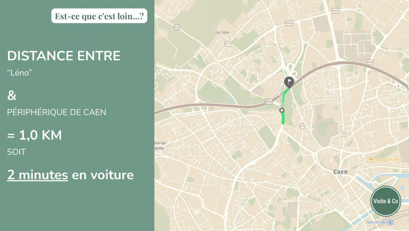 Appartement - 51 m² - 2 pièces