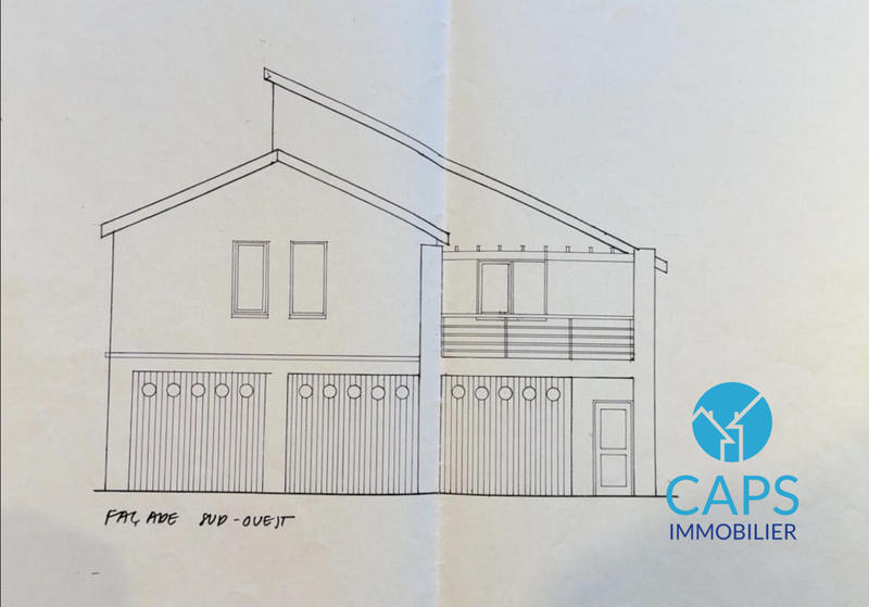 Maison contemporaine - 100 m² - 4 pièces