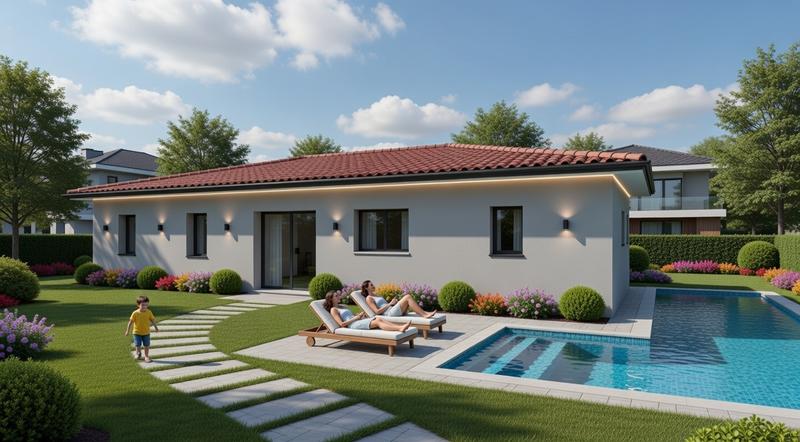 Maison - 100 m² - 5 pièces