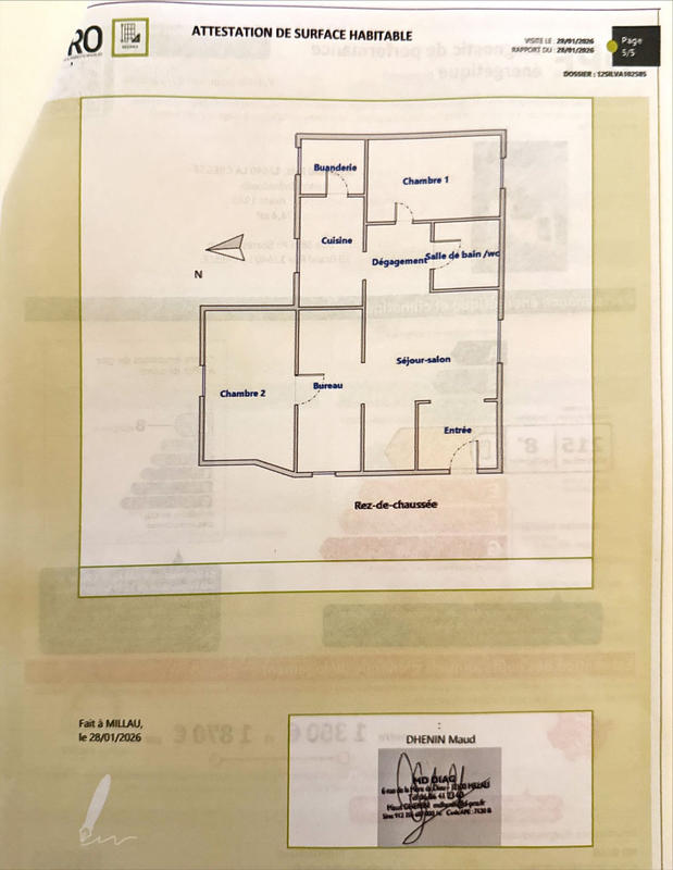 Maison - 75 m² - 4 pièces