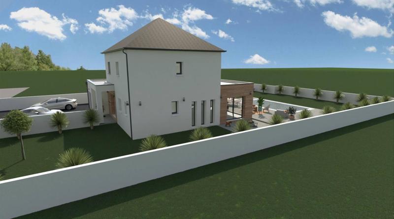 Terrain constructible - 916 m²