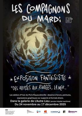 Exposition - les ateliers du Ple d’Equeurdreville | Galerie vitrée et bar de l’Autre Lieu