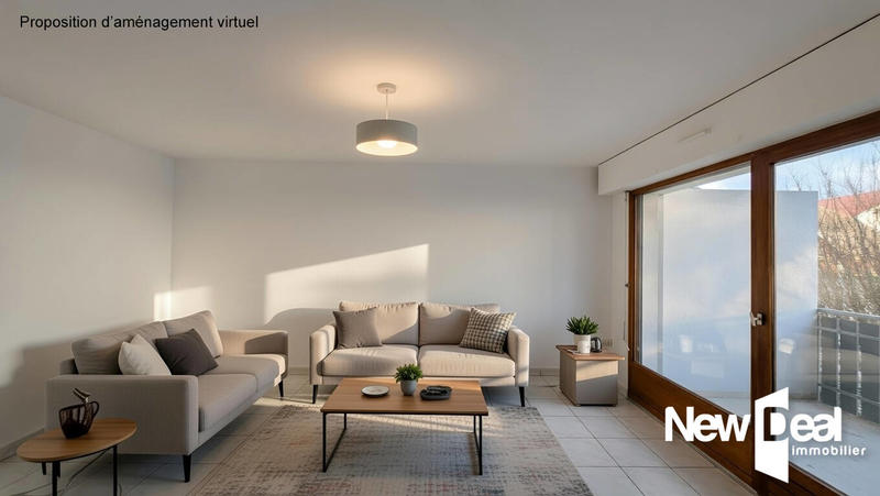 Appartement - 46 m² - 2 pièces