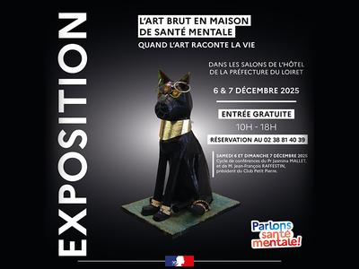 Exposition l'Art brut en maison de santé mentale