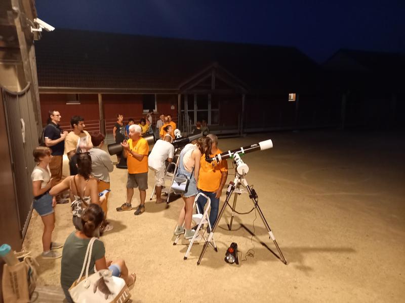 Animation astronomie "Soirée lunaire et ciel profond"