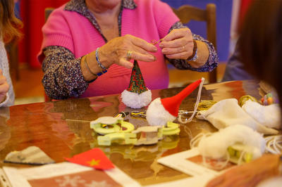 Atelier : mon bonnet de Noël