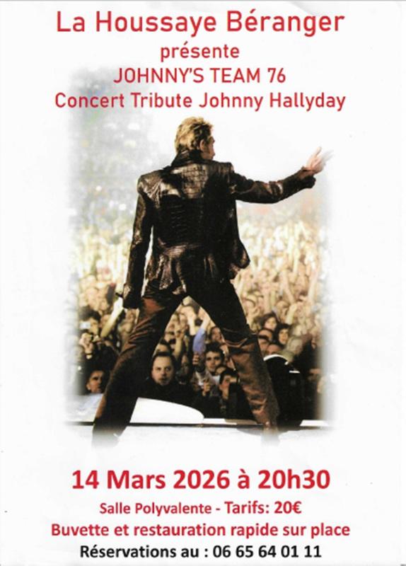 Concert tribute Johnny Hallyday
