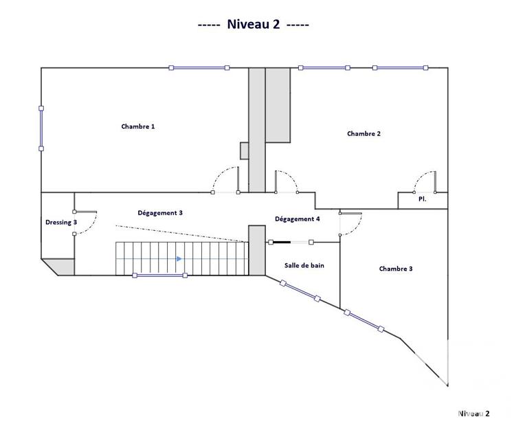 Duplex - 107 m² - 4 pièces