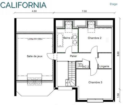 Maison - 120 m² - 6 pièces