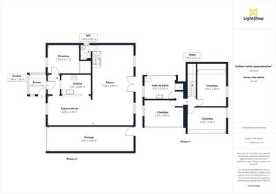 Maison - 95 m² - 5 pièces