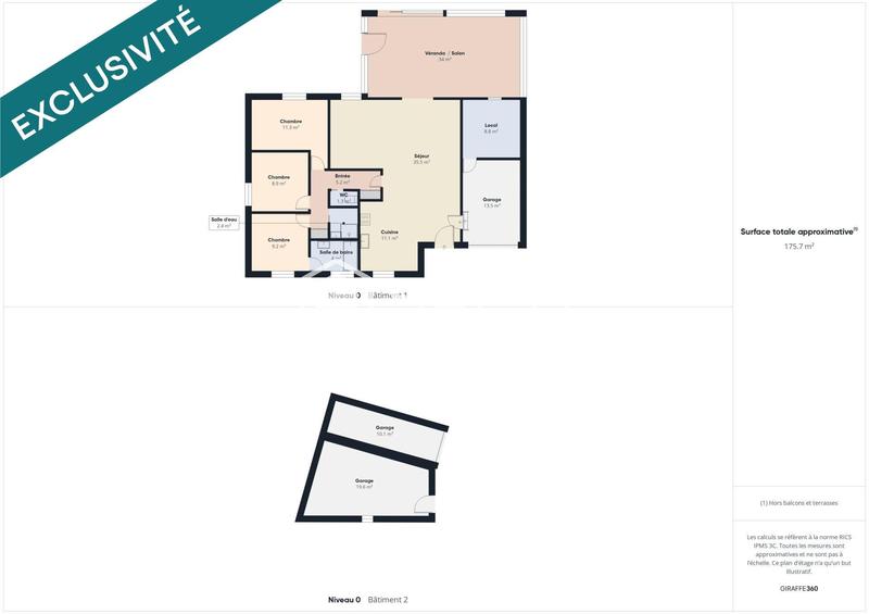 Maison - 140 m² - 5 pièces