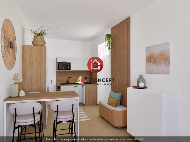 Appartement - 25 m² - 1 pièce