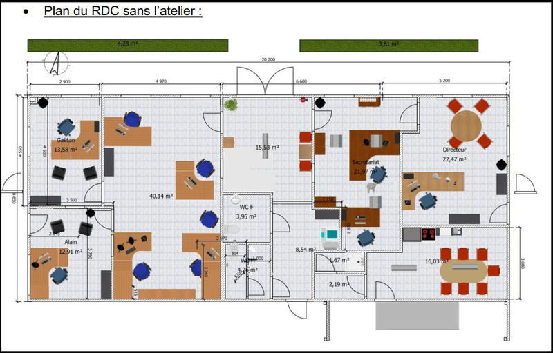 Entrepôt - 1 560 m²