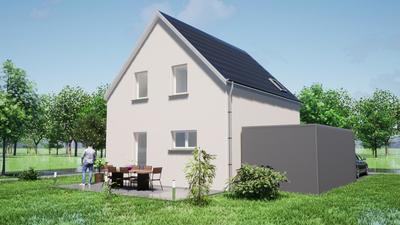 Maison - 90 m² - 5 pièces