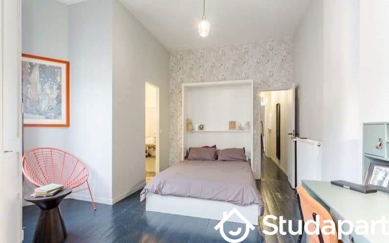 Chambre - 10 m² - 1 pièce