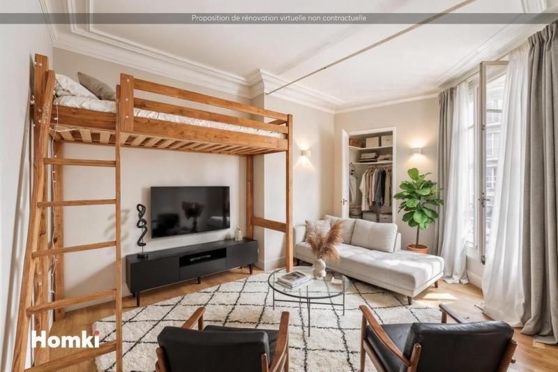 Appartement - 18 m² - 1 pièce