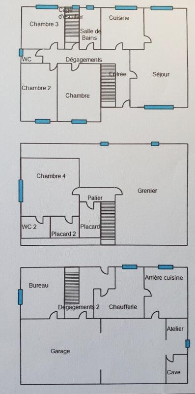 Maison - 105 m² - 6 pièces