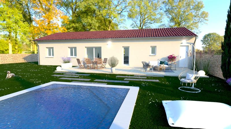 Maison - 98 m² - 4 pièces