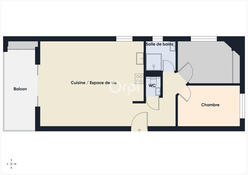 Appartement - 62 m² - 3 pièces