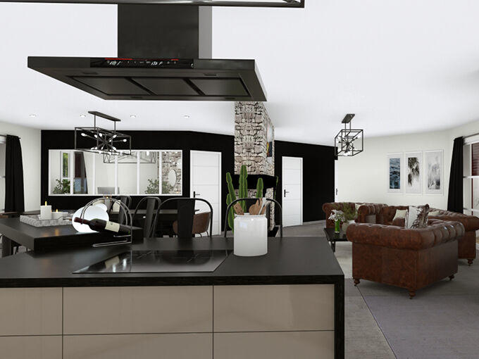 Maison - 92 m² - 4 pièces