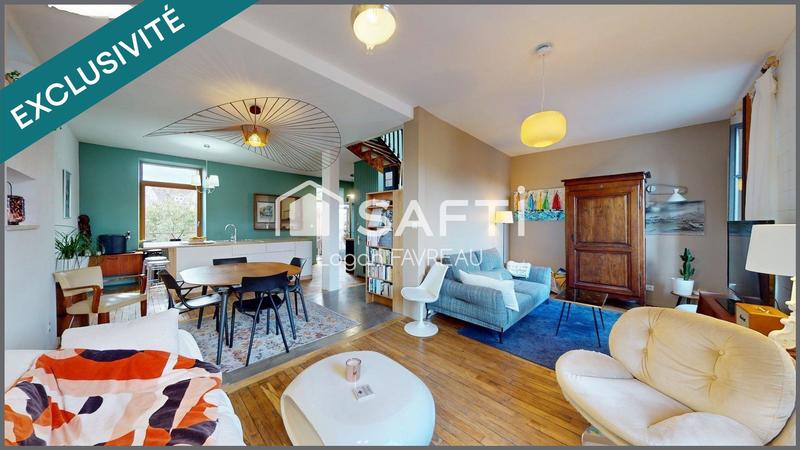 Maison - 115 m² - 4 pièces