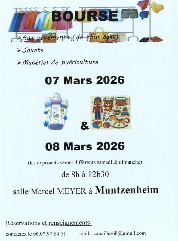 Bourse aux jouets - puériculture