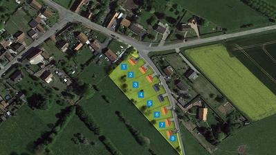 Terrain constructible - 966 m²