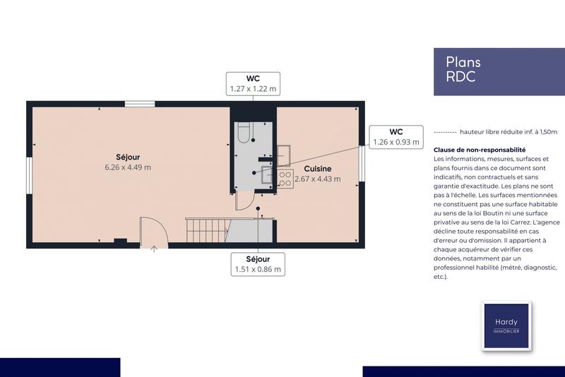 Duplex - 81 m² - 4 pièces