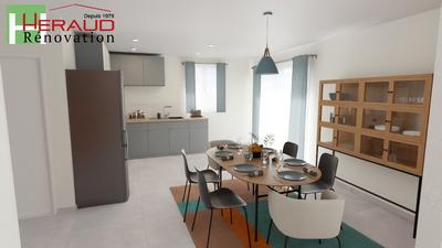 Maison - 70 m² - 3 pièces