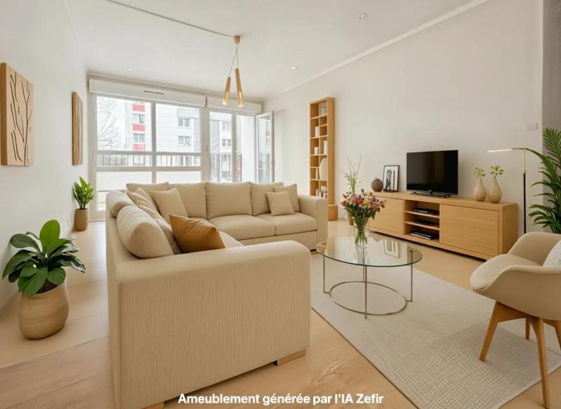 Appartement - 90 m² - 5 pièces