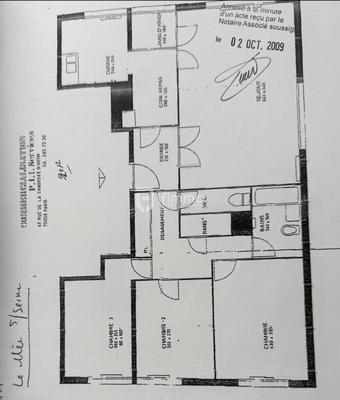 Appartement - 90 m² - 4 pièces