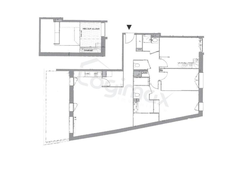 Appartement - 120 m² - 6 pièces