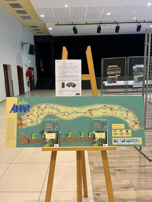 Regards sur le sentier de l'Adour : Exposition